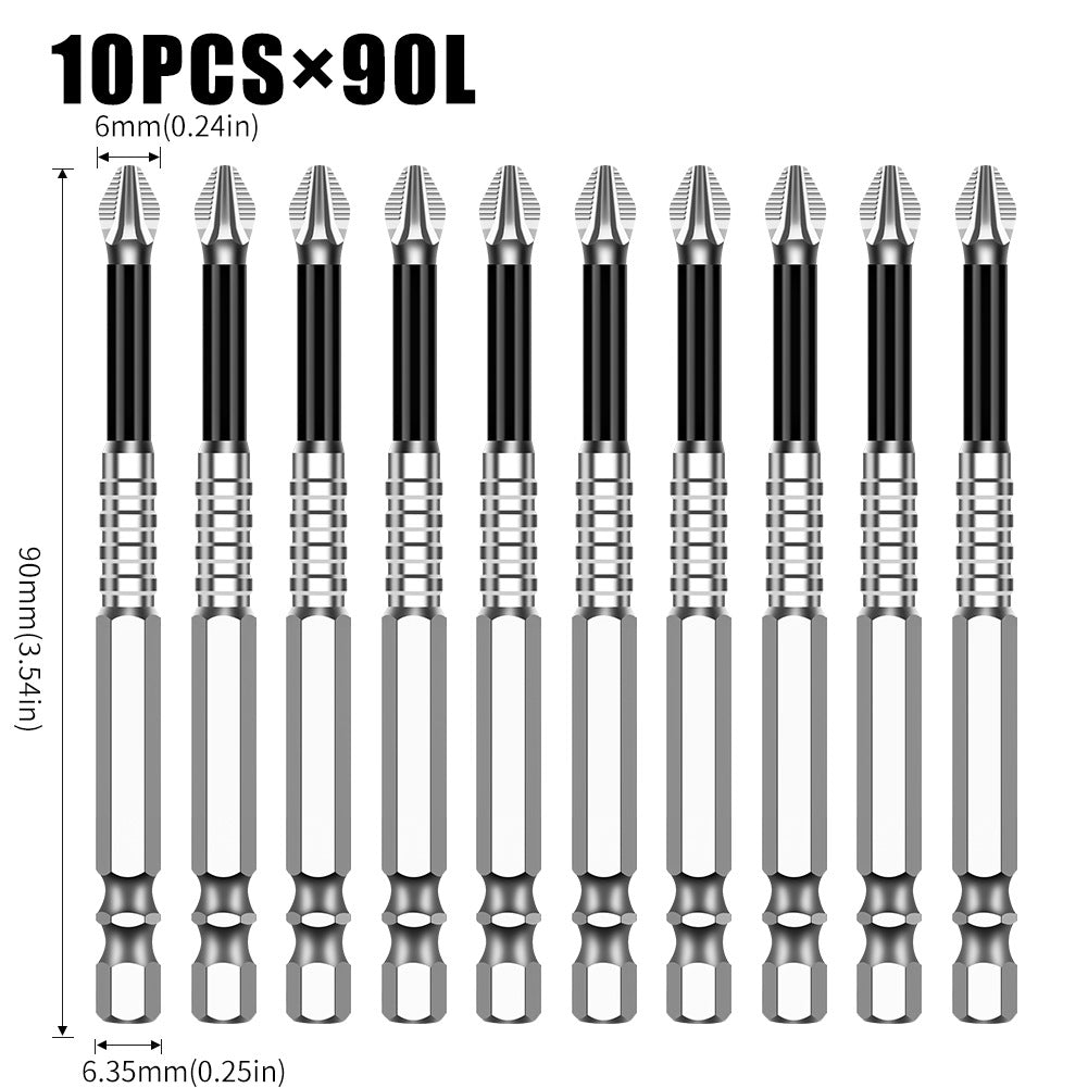 K5 anti-skid batch S2 strong magnetic 5A black anti-skid cross batch, hand drill electric screwdriver high hardness