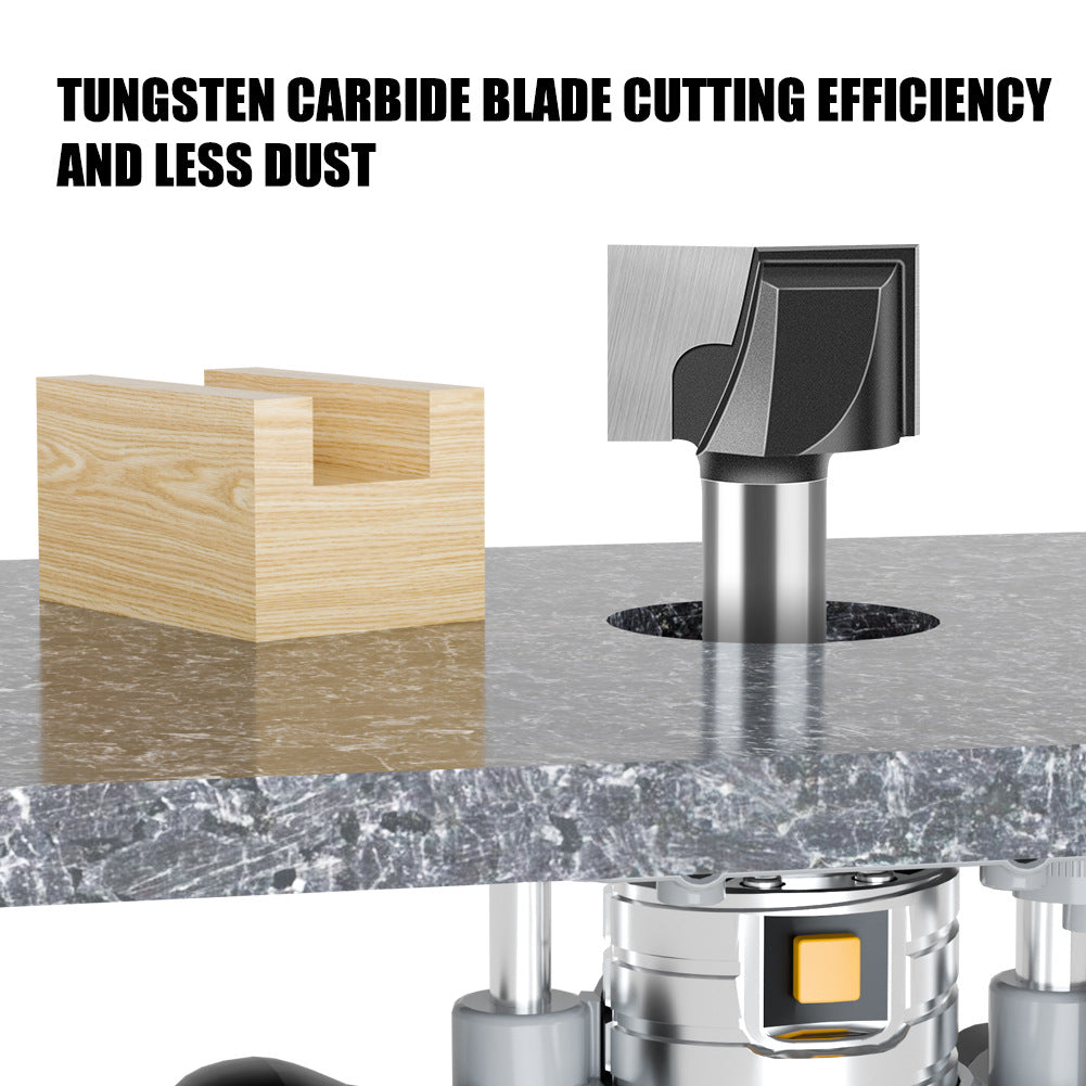 1/2 handle bottom cleaning knife, grooving knife, woodworking milling cutter, bakelite slotting tool, trimming machine, cutter head, engraving machine, gong knife