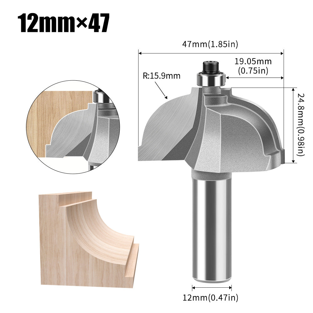 1/4 handle 1/2 handle line knife convex sensitive child line knife classical table edge knife European kitchen knife woodworking milling cutter engraving knife