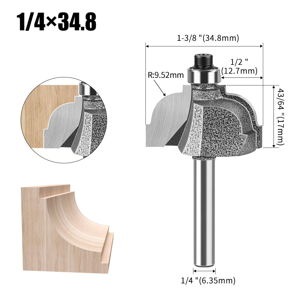 1/4 handle 1/2 handle line knife convex sensitive child line knife classical table edge knife European kitchen knife woodworking milling cutter engraving knife