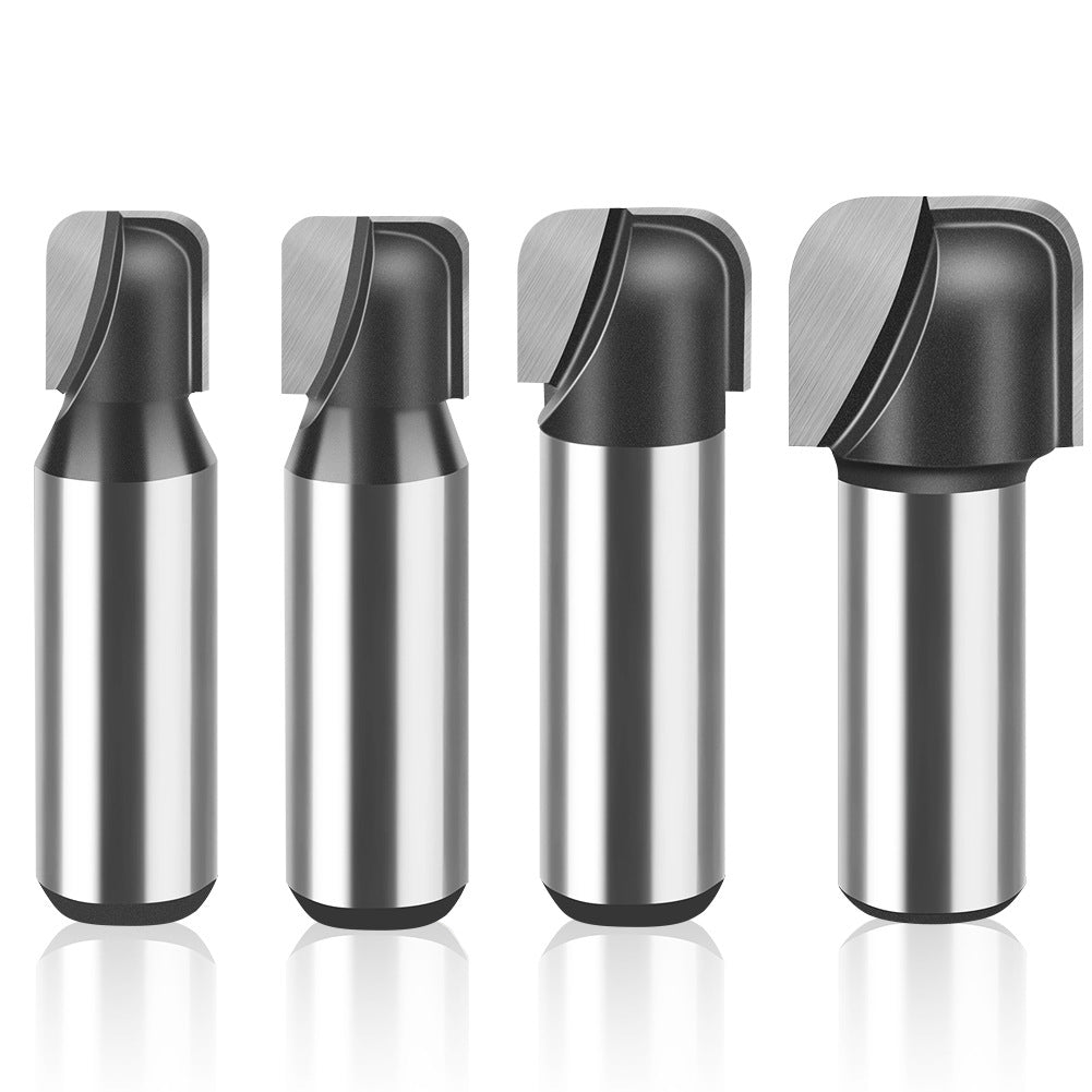 12 handle 6 handle double arc round bottom knife, slotting knife bakelite milling cutter, engraving machine trimming machine round bottom linear knife