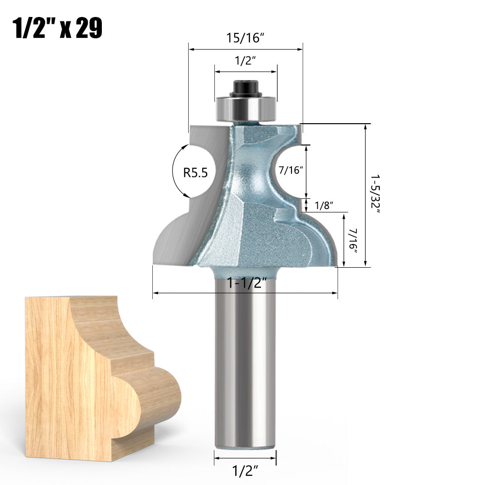 Ball Multi-angle Knife, Table Round Knife Woodworking Milling Knife Chamfering Knife Line Knife, Edge Trimming Machine, Engraving Machine Knife