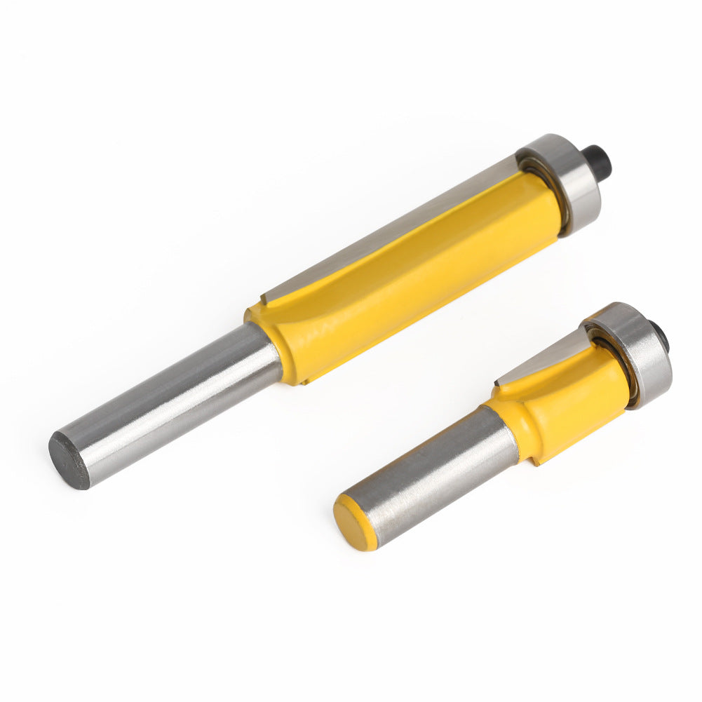 2-Piece set of 8-handle trimming knives with bearings Straight knife trimming milling cutter Slotting trimming bayonet head trimming machine use