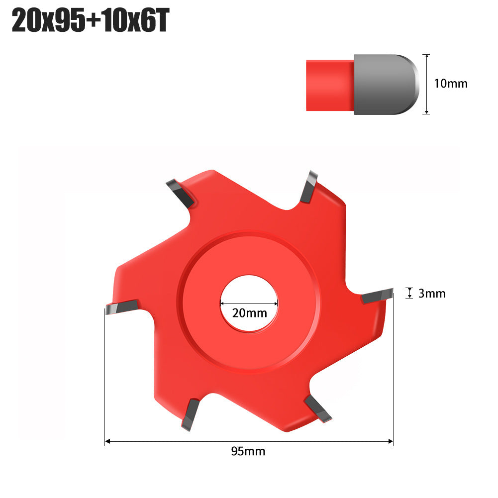 Aluminum-plastic plate slotting knife 90 degrees UV type milling cutter slotting saw blade special folding right angle cutting blade round bottom forming knife