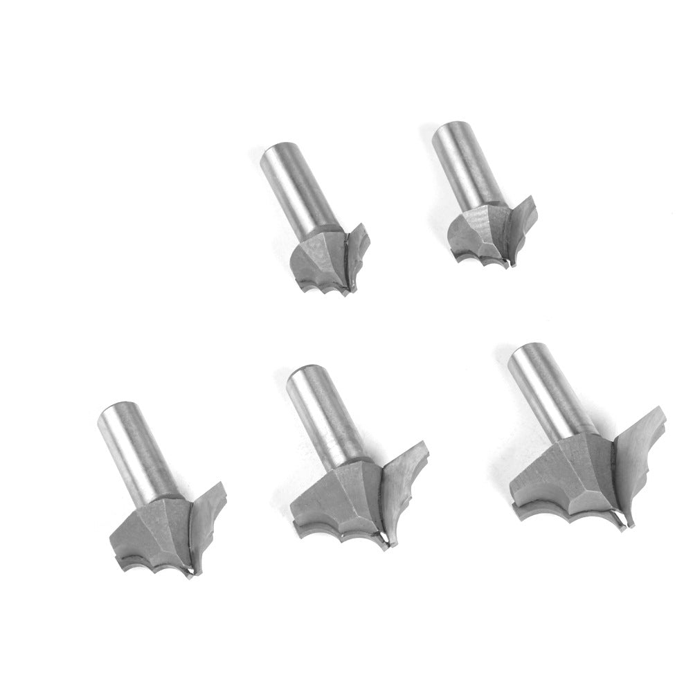 Double R line knife slotting knife door plate knife flower line knife door core plate milling cutter double R line knife engraving machine milling cutter