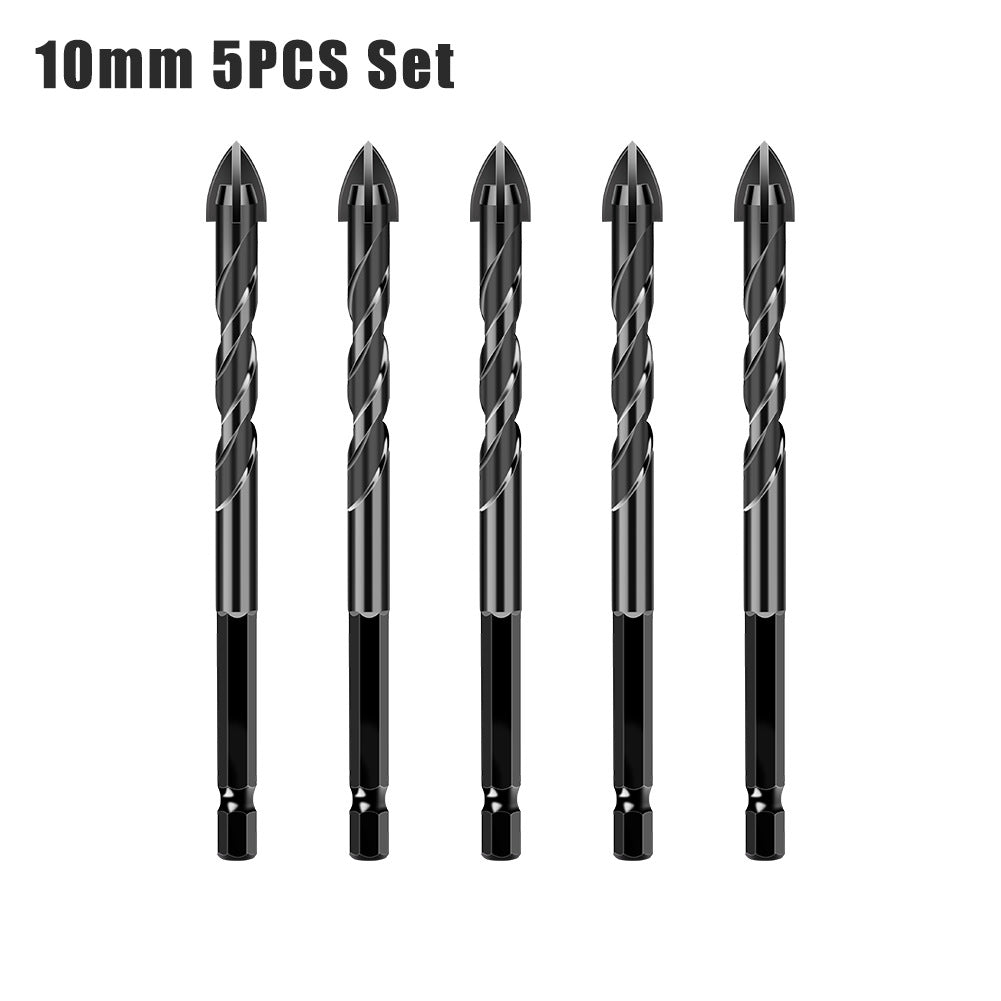 Special drill for tile drilling, tile puncher, glass cement concrete alloy, high hardness triangular overlord drill
