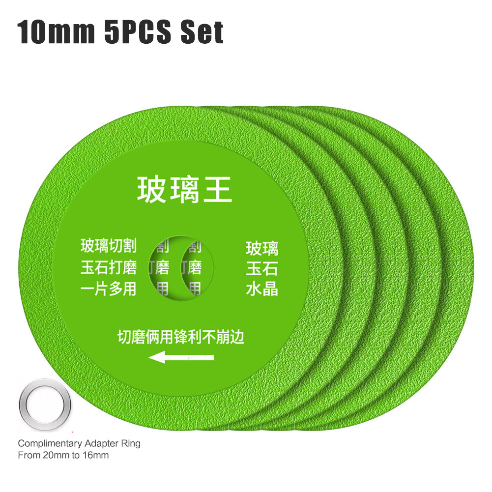 Glass king special cutting blade wine bottle crystal jade tile grinding diamond saw blade ultra-thin ceramic wholesale