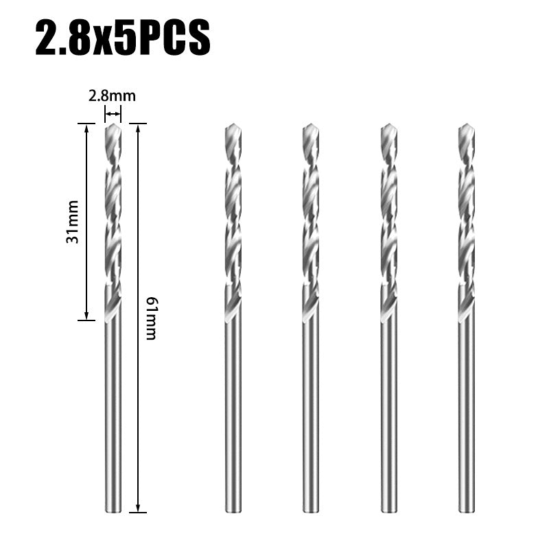 Hexagonal shank woodworking drill countersunk drill hidden screw hole double edge punching countersunk drill high speed steel woodworking drill