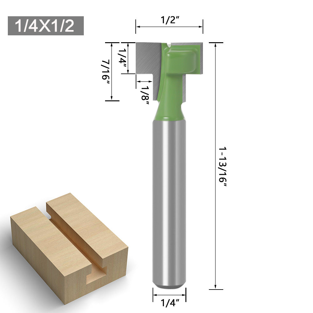 6.35 handle 6mm 1/4 keyhole knife, keyhole knife, photo frame hanging hole gong knife, trimming machine, woodworking milling cutter