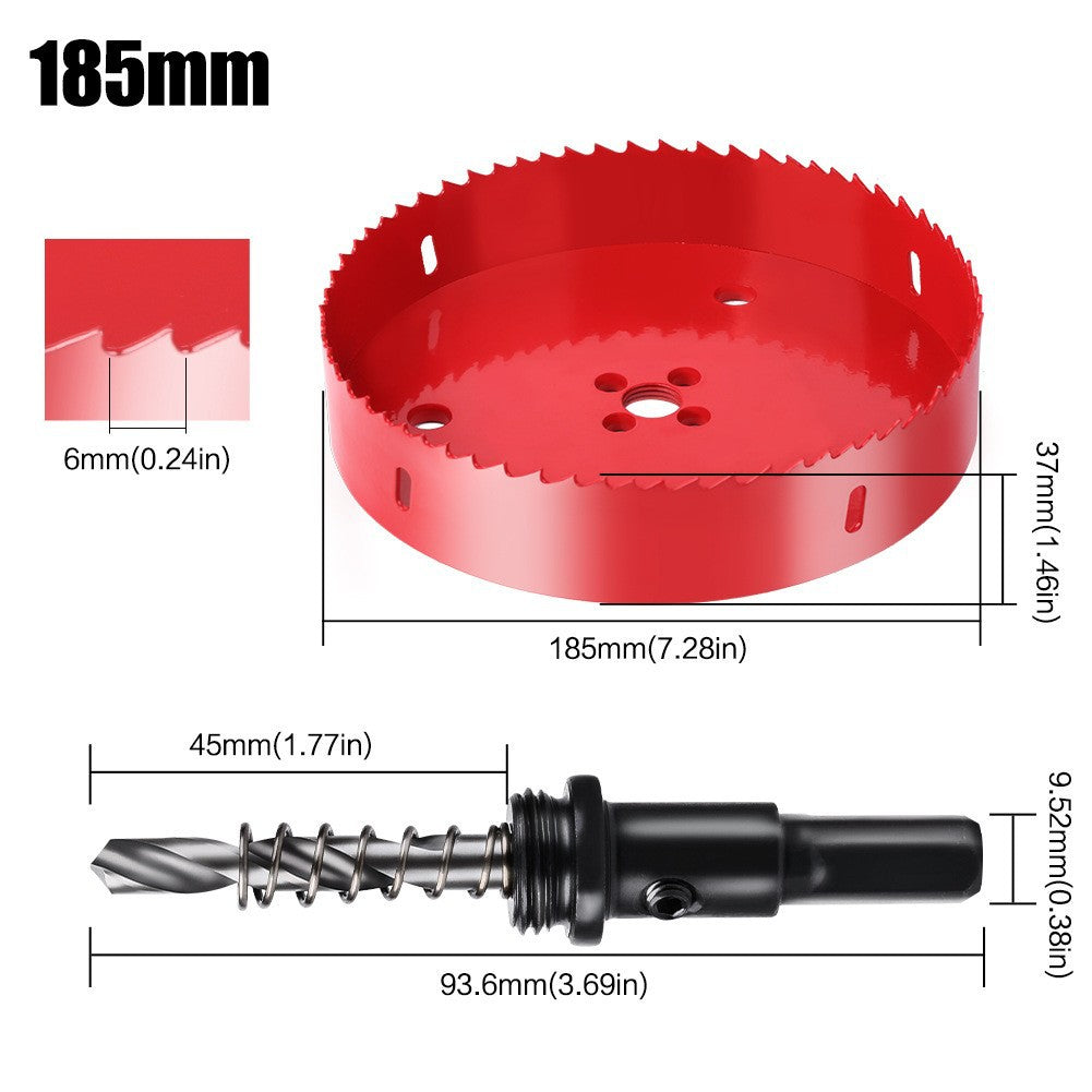M42 bimetal large size hole opener 100mm iron pipe aluminum gypsum board PV drill bit hole saw