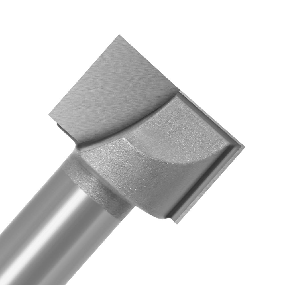 1/4 handle 1/2 handle bottom cleaning cutter woodworking milling cutter bakelite slotting cutter trimming machine cutter head engraving machine gong knife