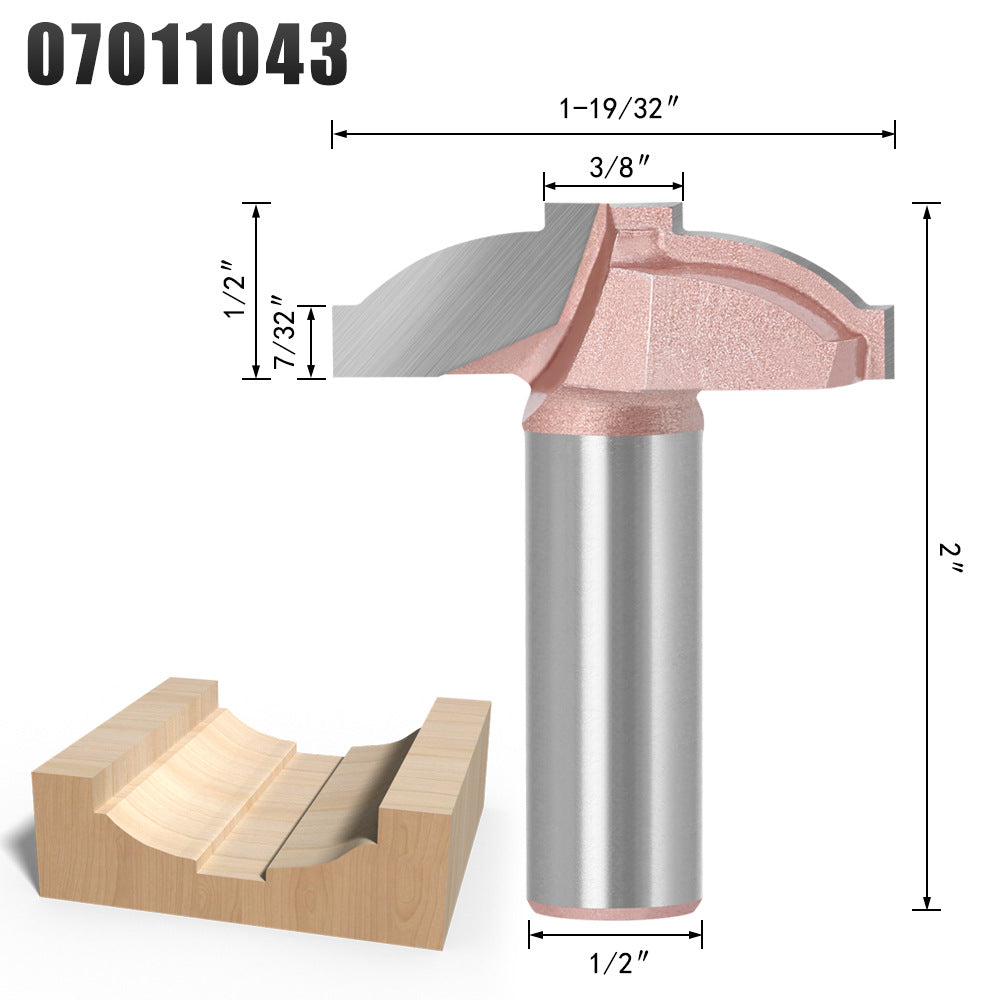 Industrial cabinet door panel knife pattern knife cutting knife trimming edge woodworking engraving machine integrated knife bottom cleaning milling cutter