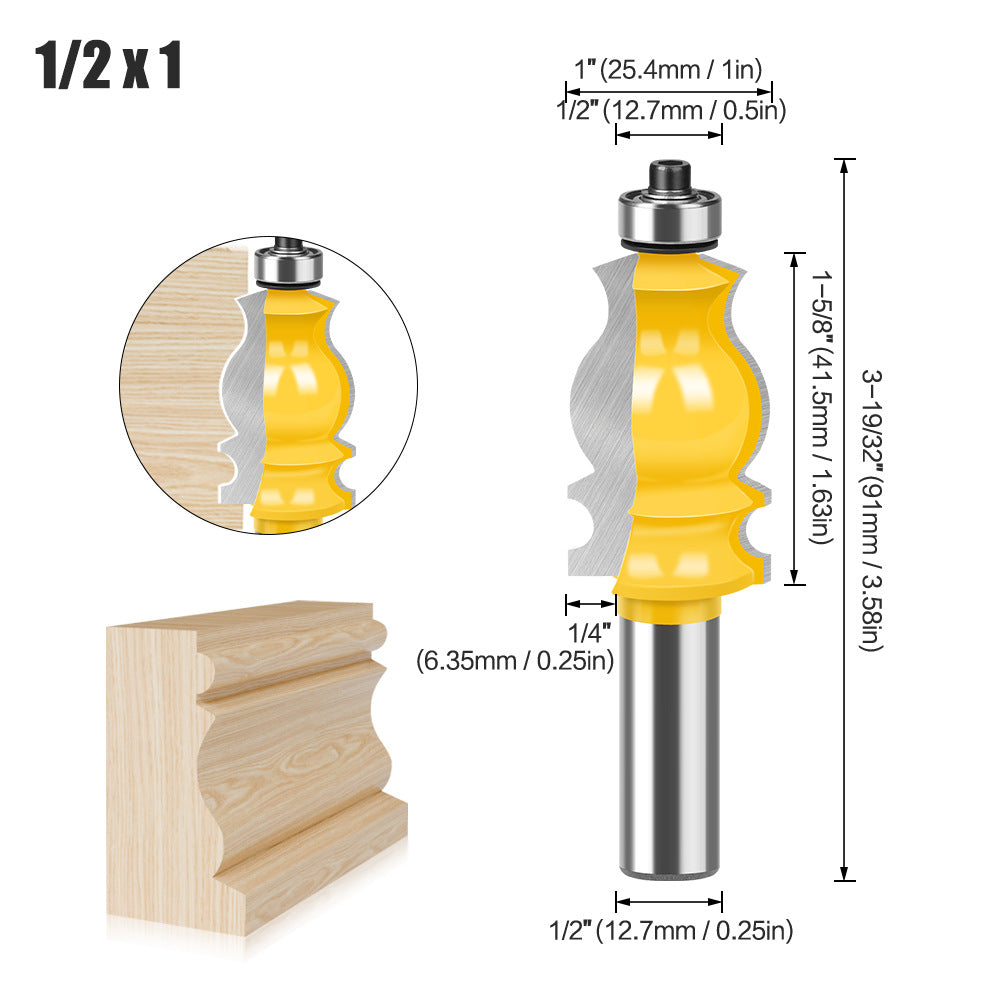 1/2 handle fishtail armrest knife line knife, woodworking trimming knife, woodworking milling knife, carving knife, line knife