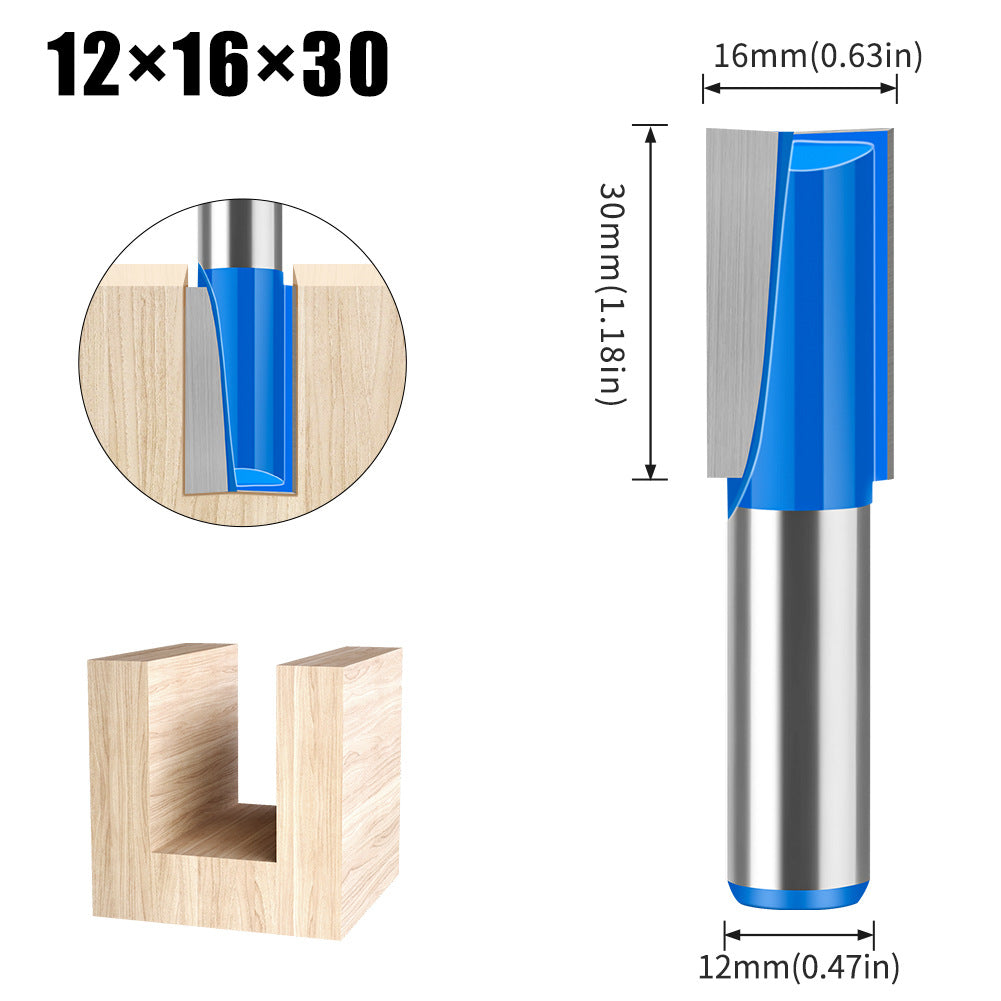 Extended bottom cleaning cutter diameter 10,16 trimming cutter woodworking milling cutter bakelite milling cutter keyhole opening straight knife engraving machine