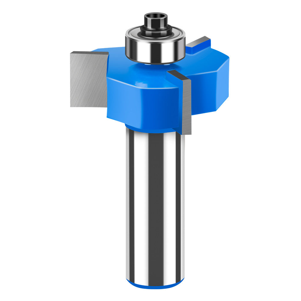 Three-blade ball T-knife Metric 5mm-12mm slotting knife Woodworking slotting milling cutter T-slot knife Engraving machine