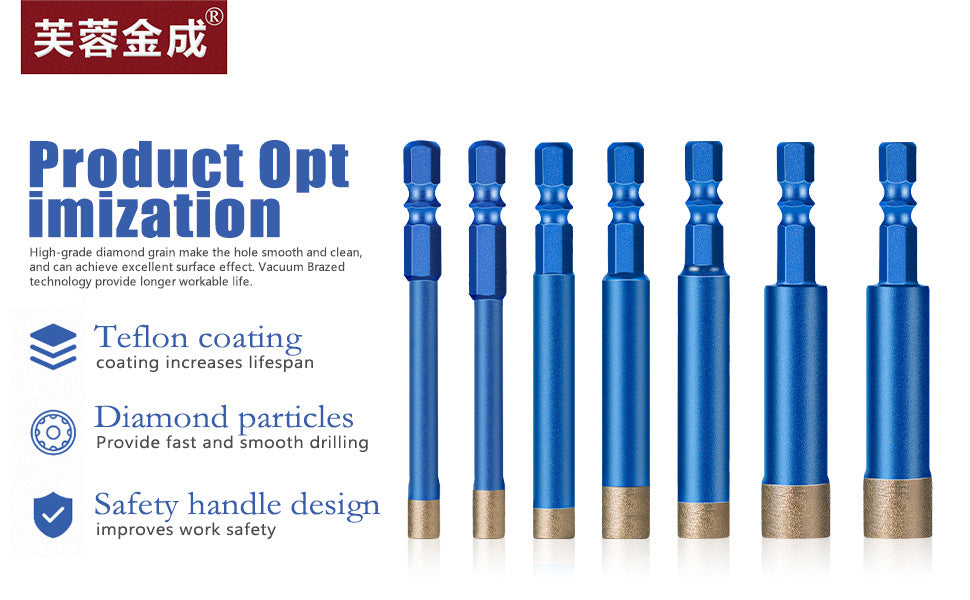 New ceramic tile hole opener, all-ceramic tile drilling, stone dry drilling bit, marble vitrified brick drilling special