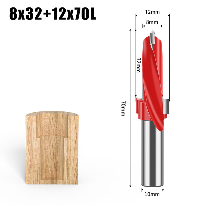 Step Drill Three-in-One Drill Secondary Drill Alloy Woodworking Step Drill Side Hole Machine Drill Bag Countersunk Hole Woodworking Row Drill Bit