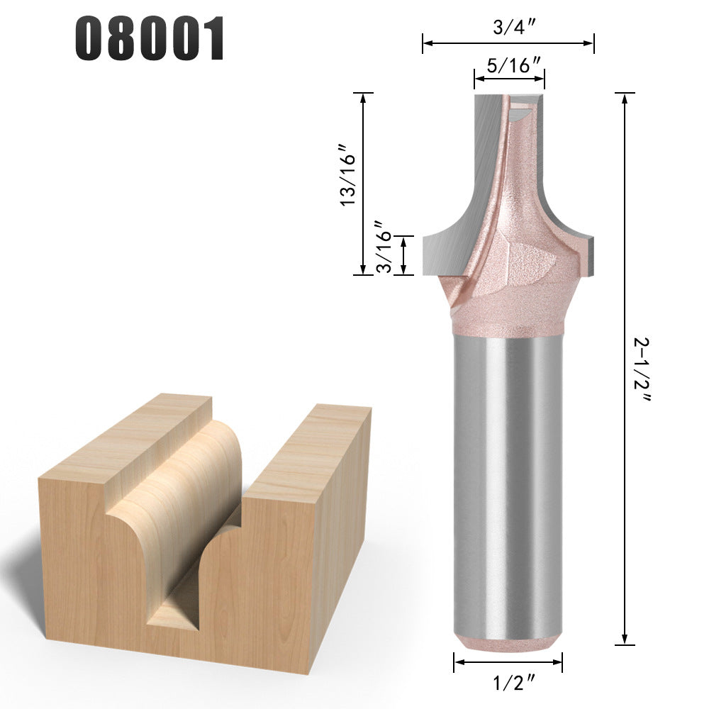 Industrial cabinet door panel knife pattern knife cutting knife trimming edge woodworking engraving machine integrated knife bottom cleaning milling cutter