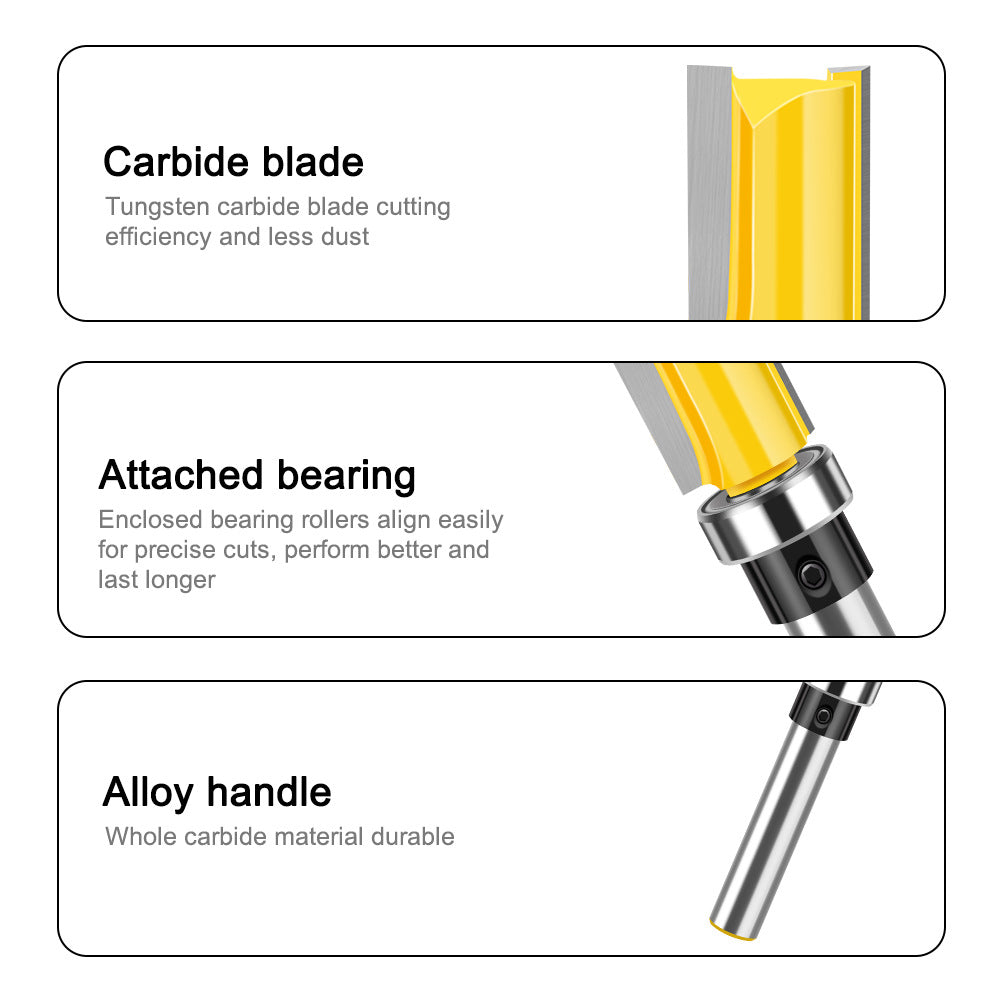 8Mm handle imitation trimming knife slotting 12.7 diameter straight edge AliExpress Amazon engraving machine woodworking milling cutter head