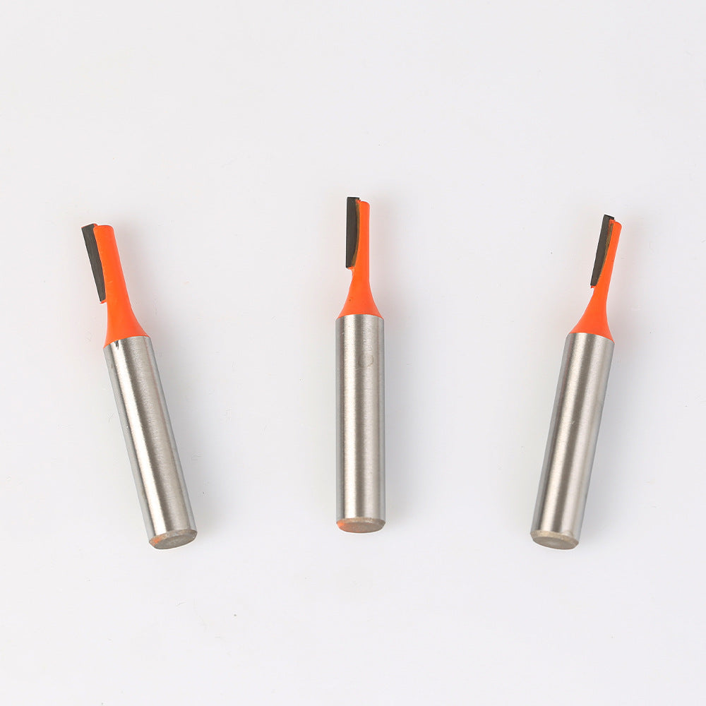8 handle single blade straight knife slotting knife notch knife, trimming machine head, woodworking milling cutter set
