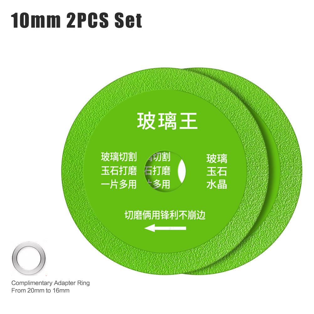 Glass king special cutting blade wine bottle crystal jade tile grinding diamond saw blade ultra-thin ceramic wholesale