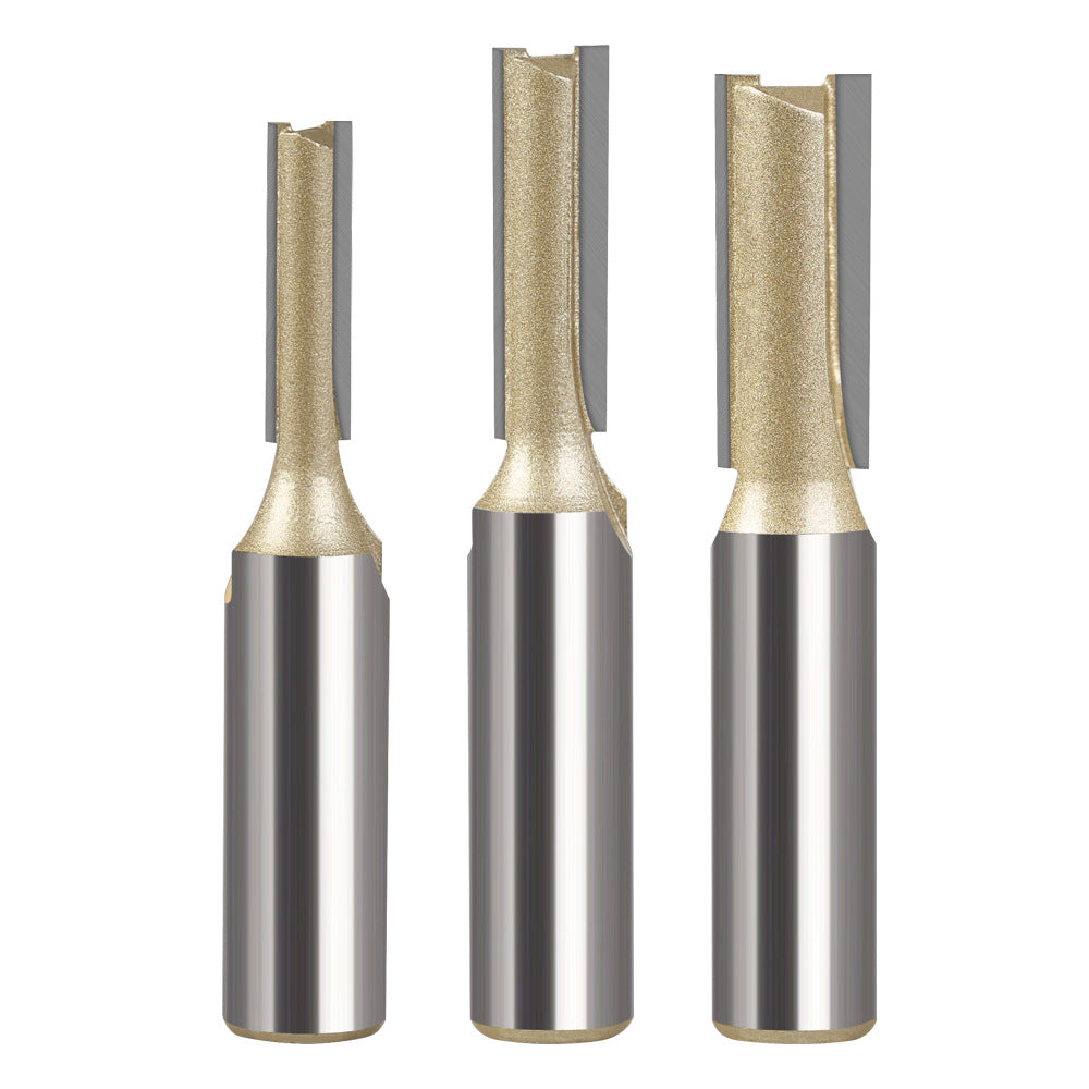 Woodworking Professional Reverse Metric Straight Knife Double Blade Slotting Straight Knife Engraving Machine Knife Head 7,8,9,10,11,12mm