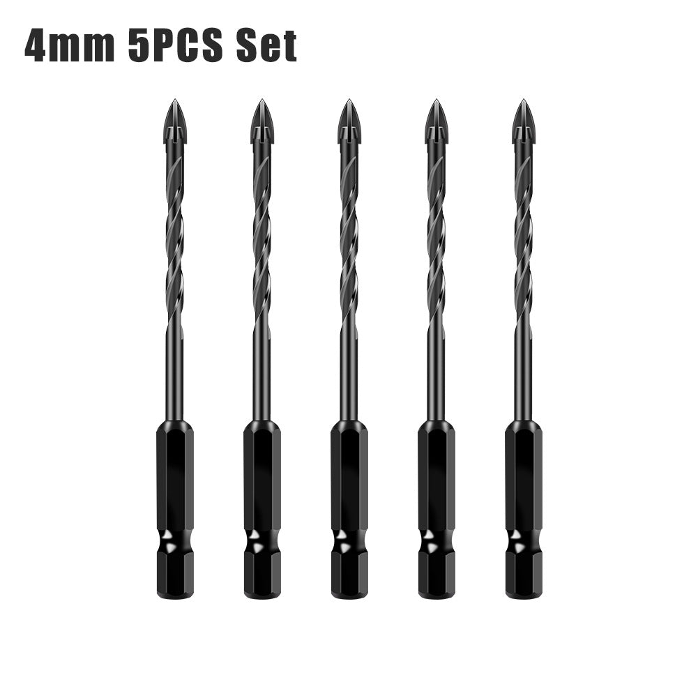 Special drill for tile drilling, tile puncher, glass cement concrete alloy, high hardness triangular overlord drill