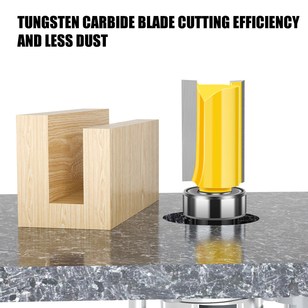 8Mm handle imitation trimming knife slotting 12.7 diameter straight edge AliExpress Amazon engraving machine woodworking milling cutter head