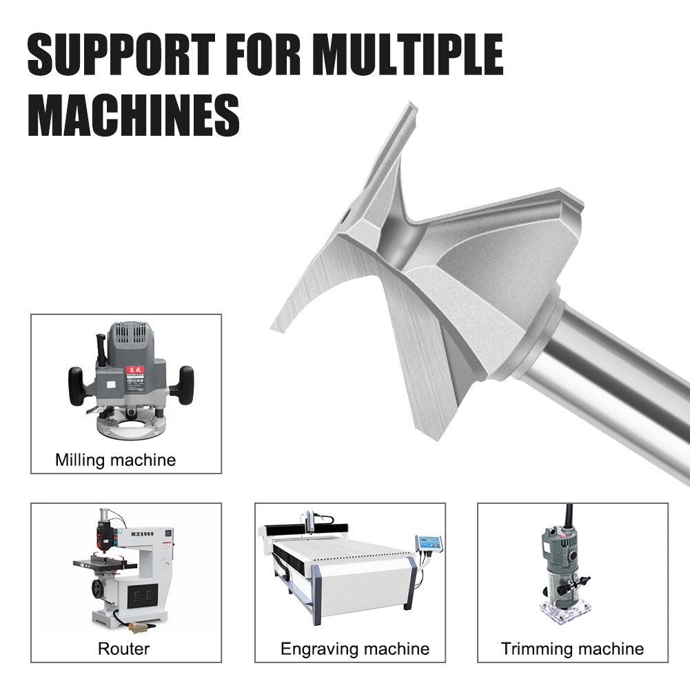 Arc bending integrated knife forming tool R18R30 wooden door and wall cabinet arc bending knife filling-free softening process