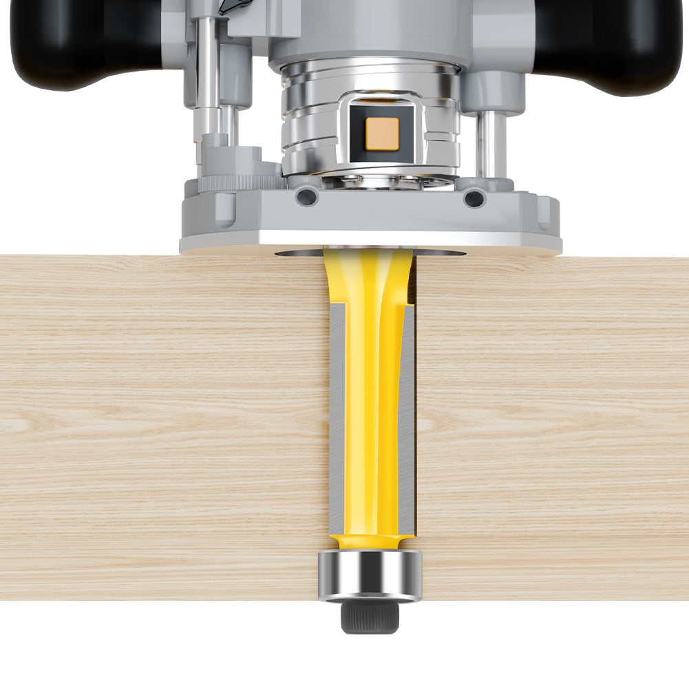 Three-blade trimming knife woodworking router milling woodworking milling cutter trimming machine milling cutter imitation slotting knife trimming knife