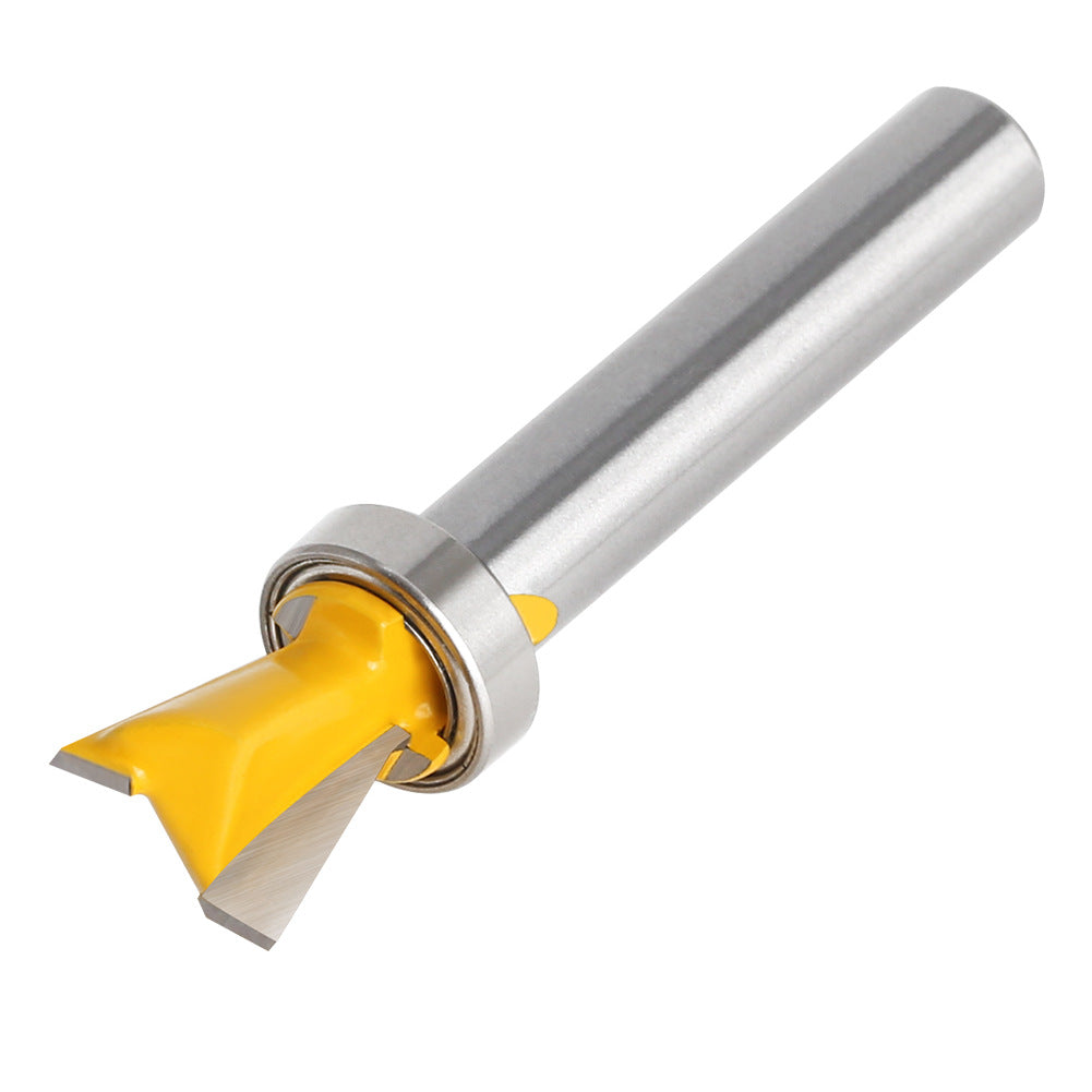 8 handle imitation dovetail woodworking milling cutter bearing dovetail cutter slotting cutter beehive cutter tenon cutter woodworking puzzle cutter