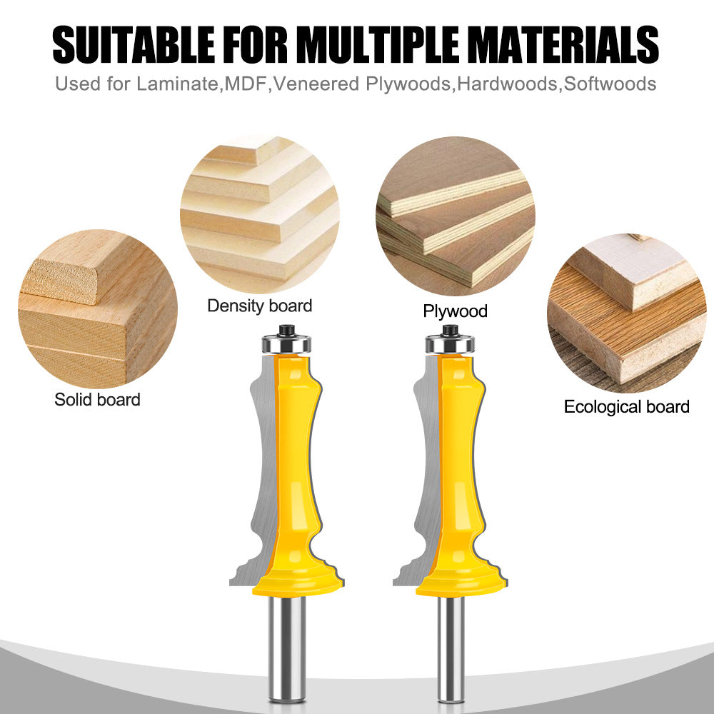 8 handle 1/2 handle high line armrest cutter woodworking milling cutter armrest cutter line cutter skirting cutter gong milling cutter carving knife