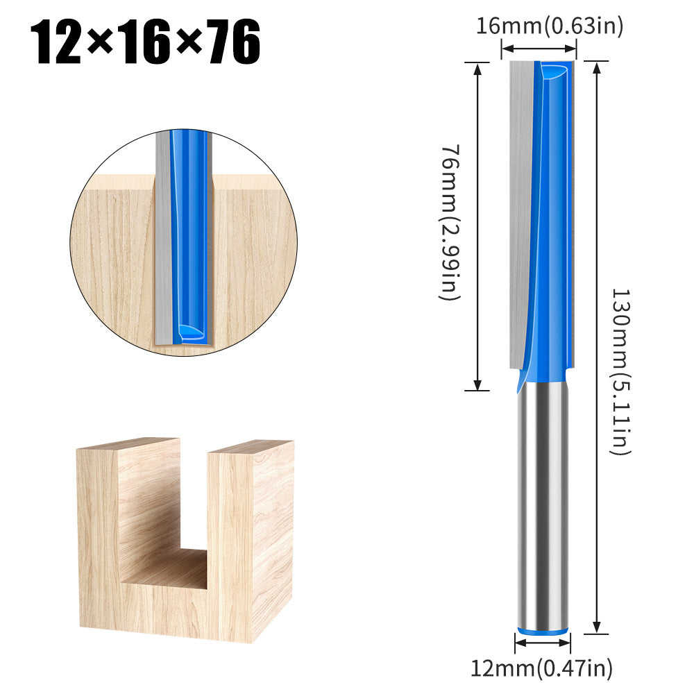 Extended bottom cleaning cutter diameter 10,16 trimming cutter woodworking milling cutter bakelite milling cutter keyhole opening straight knife engraving machine
