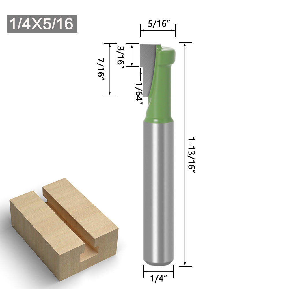 6.35 handle 6mm 1/4 keyhole knife, keyhole knife, photo frame hanging hole gong knife, trimming machine, woodworking milling cutter