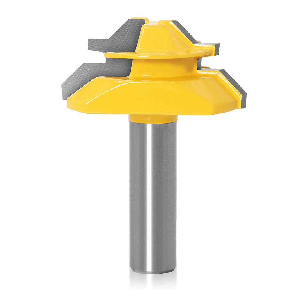 1/2 handle woodworking milling cutter splicing cutter, line cutter 45 degree tenon cutter 1/2 * 2 puzzle cutter right angle cutter