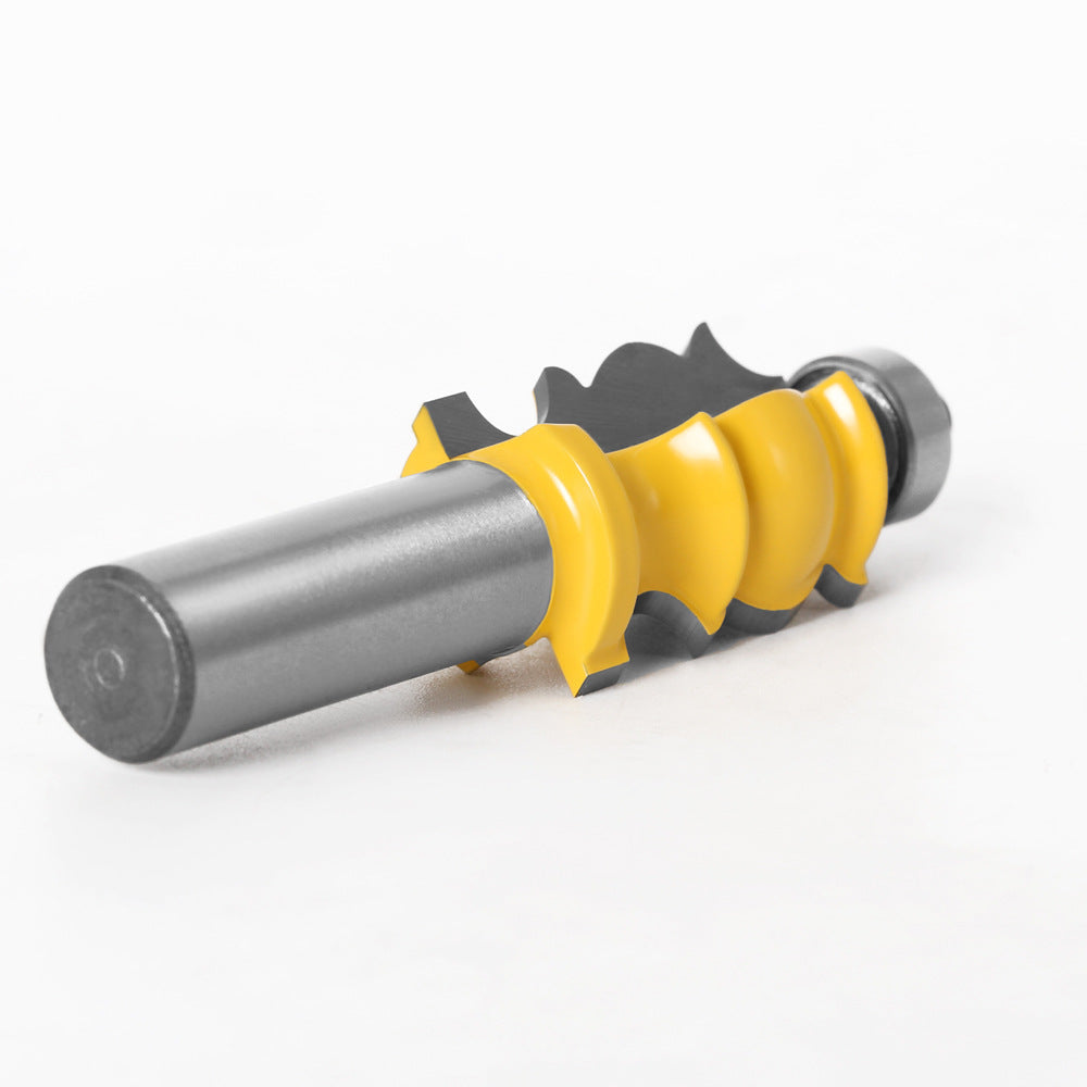 High-grade 1/2 shank double-leaf armrest cutter engraving machine milling cutter line cutter woodworking milling cutter woodworking cutter