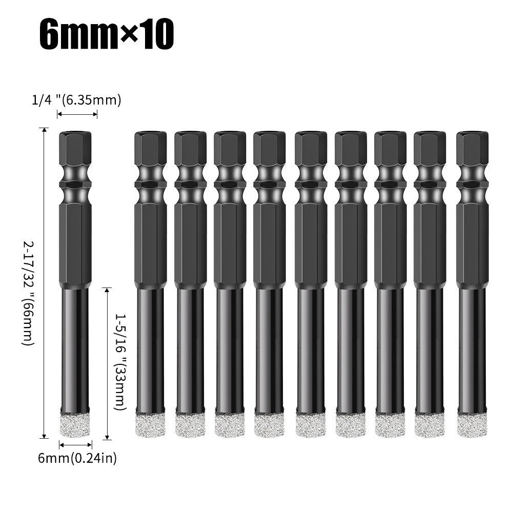 Emery professional stone hole opener, ceramic tile marble dry drilling bit, stone slate drilling bit