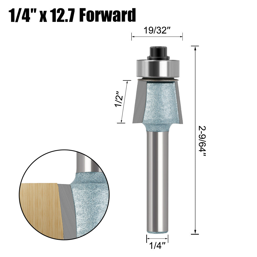 7 degree oblique trimming knife two-blade oblique trimming knife edge banding machine head chamfering knife R angle cutter head