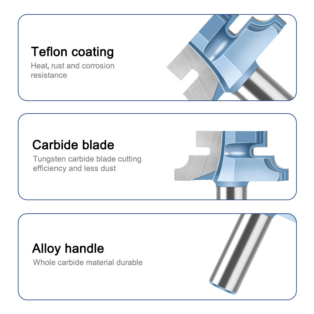 1/2 handle rounded corner tenon knife, cabinet door knife, cabinet door frame knife, door knife, line knife, floor knife