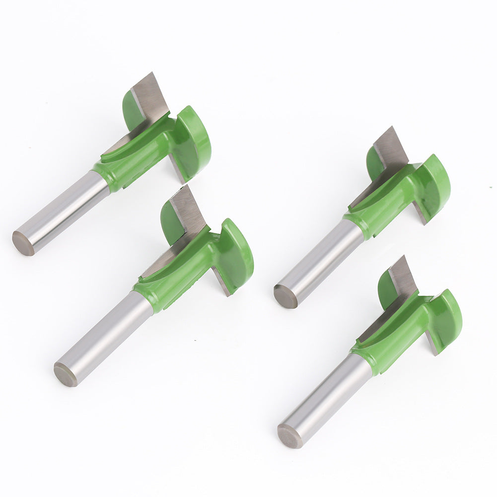 8 handle green straight edge T-tool hook milling cutter slotting cutter 8 handle groove milling cutter foreign trade export woodworking milling cutter