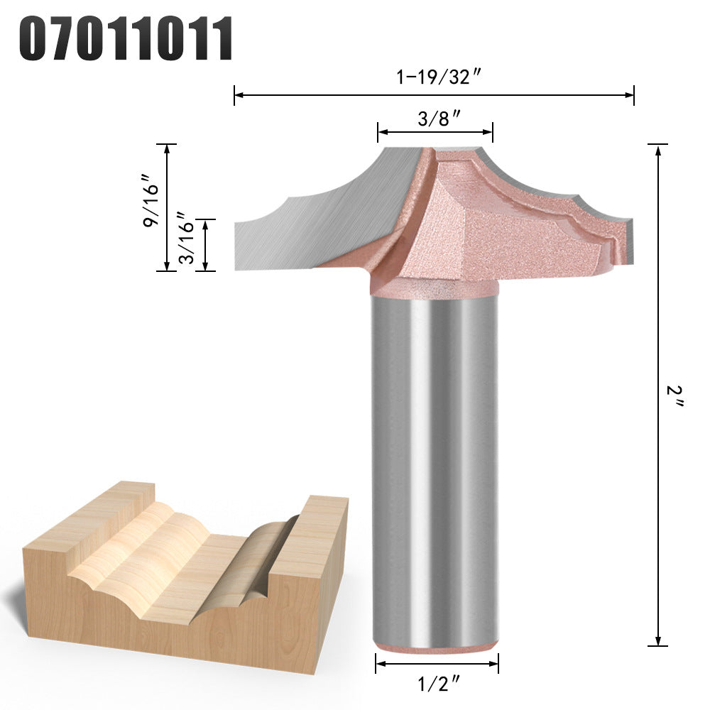 Industrial cabinet door panel knife pattern knife cutting knife trimming edge woodworking engraving machine integrated knife bottom cleaning milling cutter