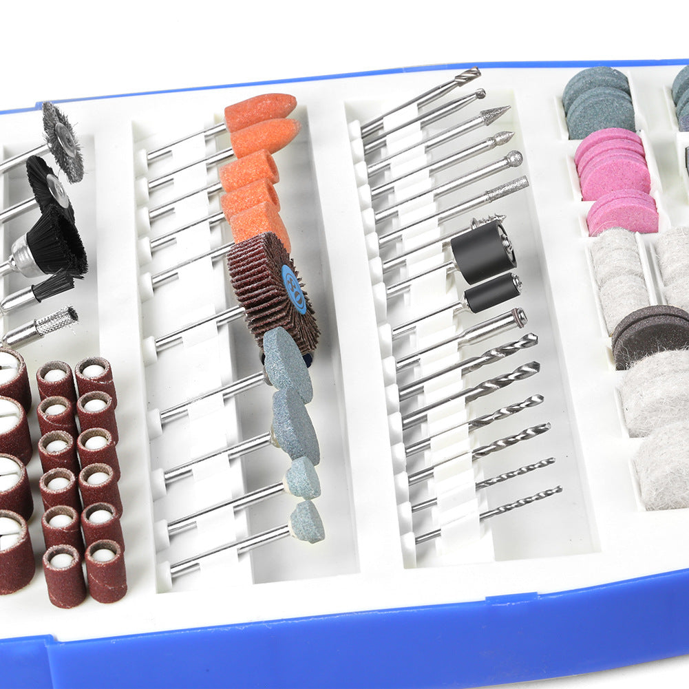 188Pcs Grinding Head Electric Grinding Machine Accessories, Group Set, Electric Grinding Head Cutting, Grinding and Polishing Combination Grinding Wheel Grinding Head