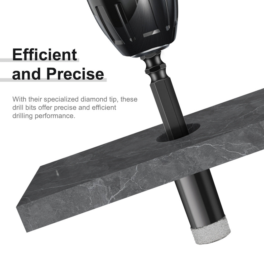 Emery professional stone hole opener, ceramic tile marble dry drilling bit, stone slate drilling bit