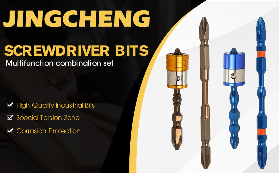 K5 anti-skid batch head screwdriver PH2 steel electric batch nozzle double-ended cross batch head electric strong magnetic electric drill batch head, cross-border