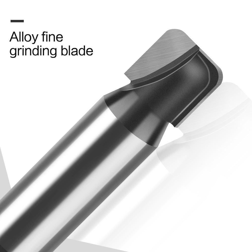 12 handle 6 handle double arc round bottom knife, slotting knife bakelite milling cutter, engraving machine trimming machine round bottom linear knife