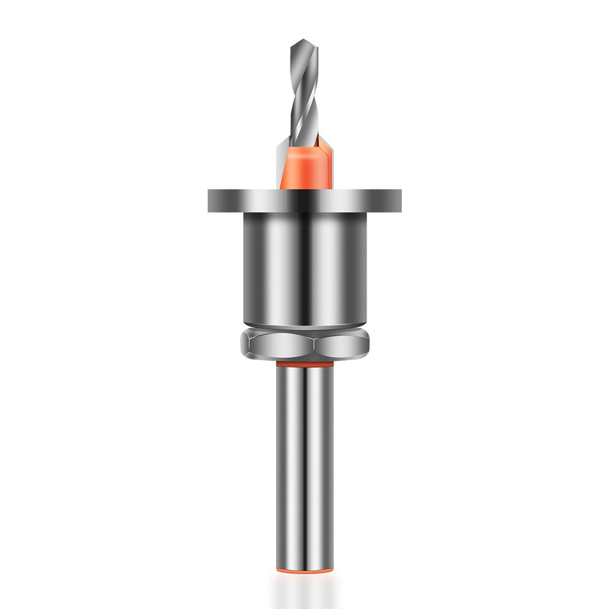 Heavy Hole Drill with Limiter Alloy Head Cone Hole Drill Woodworking Step Drill Bit Screw Installation Woodworking Drill
