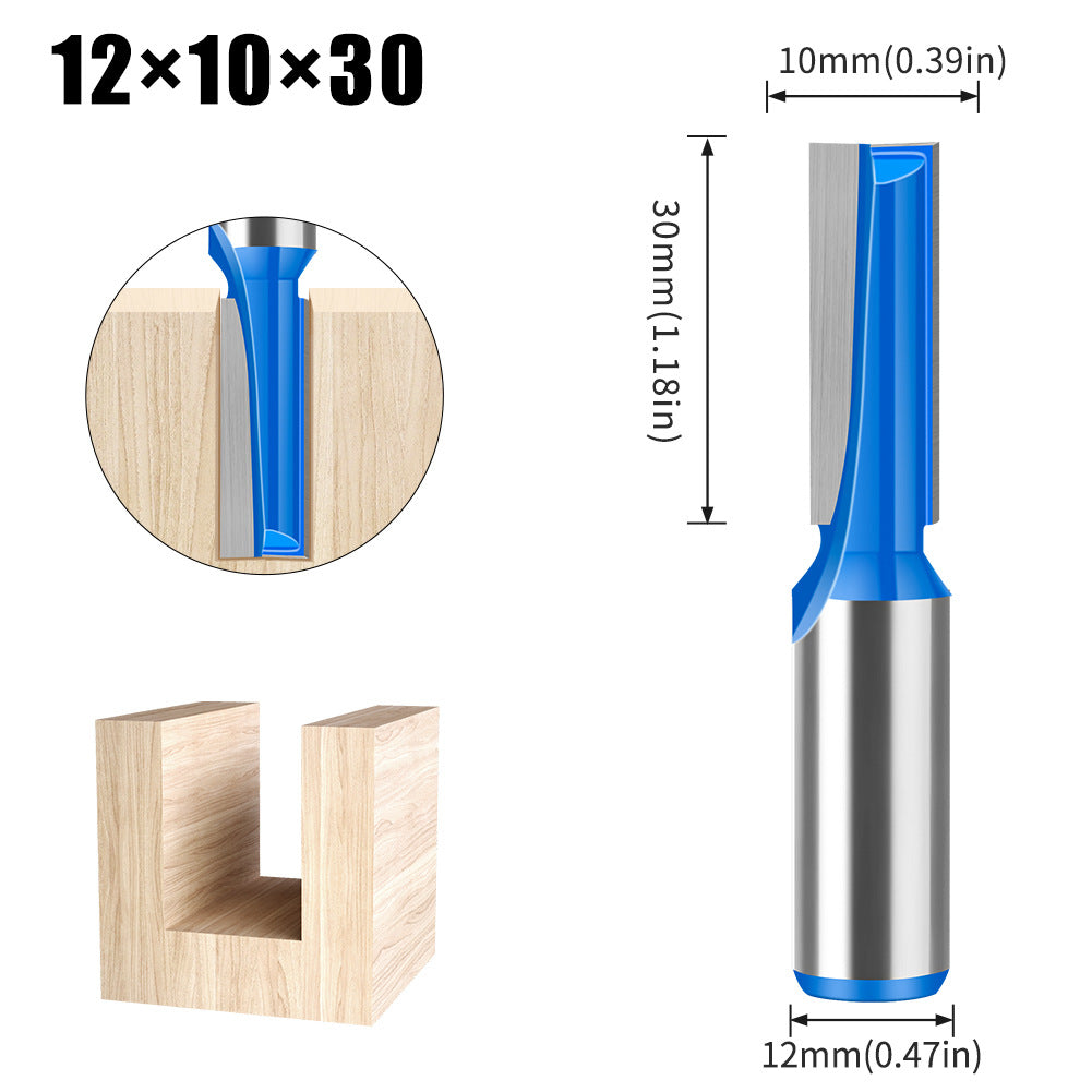 Extended bottom cleaning cutter diameter 10,16 trimming cutter woodworking milling cutter bakelite milling cutter keyhole opening straight knife engraving machine