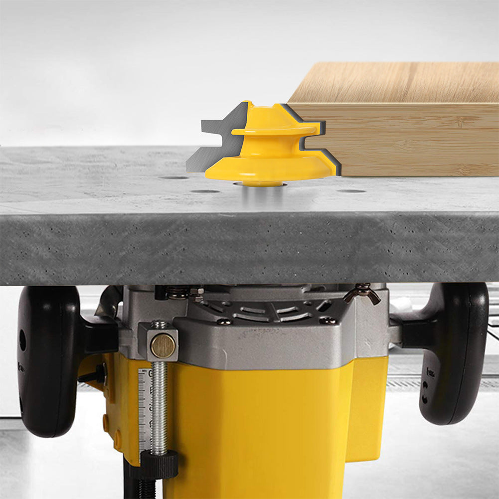 45 degree tenon cutter 1/2 * 1-3/8 woodworking milling cutter slotting cutter trimming machine cutter head engraving machine gong cutter