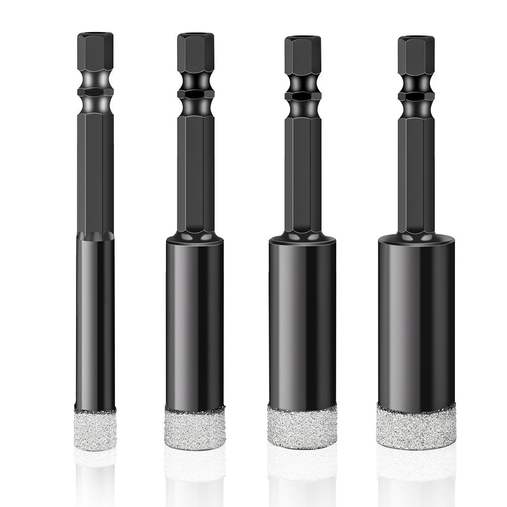 Emery professional stone hole opener, ceramic tile marble dry drilling bit, stone slate drilling bit