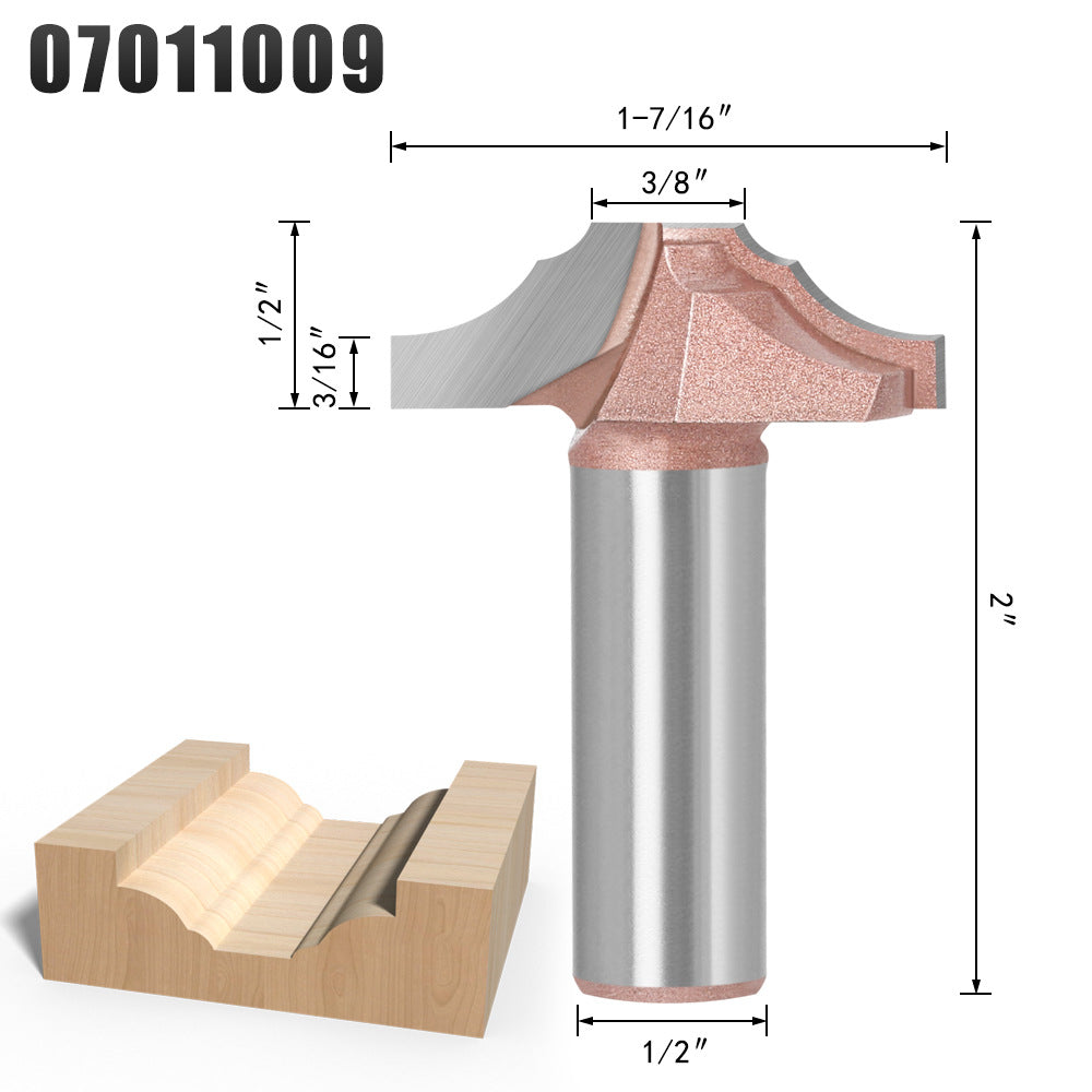 Industrial cabinet door panel knife pattern knife cutting knife trimming edge woodworking engraving machine integrated knife bottom cleaning milling cutter